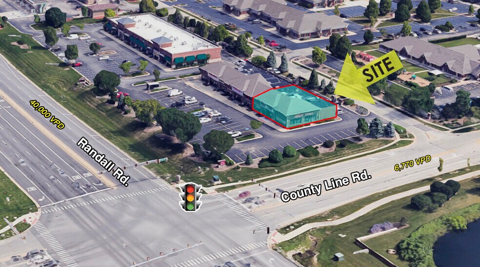 More Photos Of 1493-1505 S Randall Rd, Algonquin Storefront Retail Office For Lease