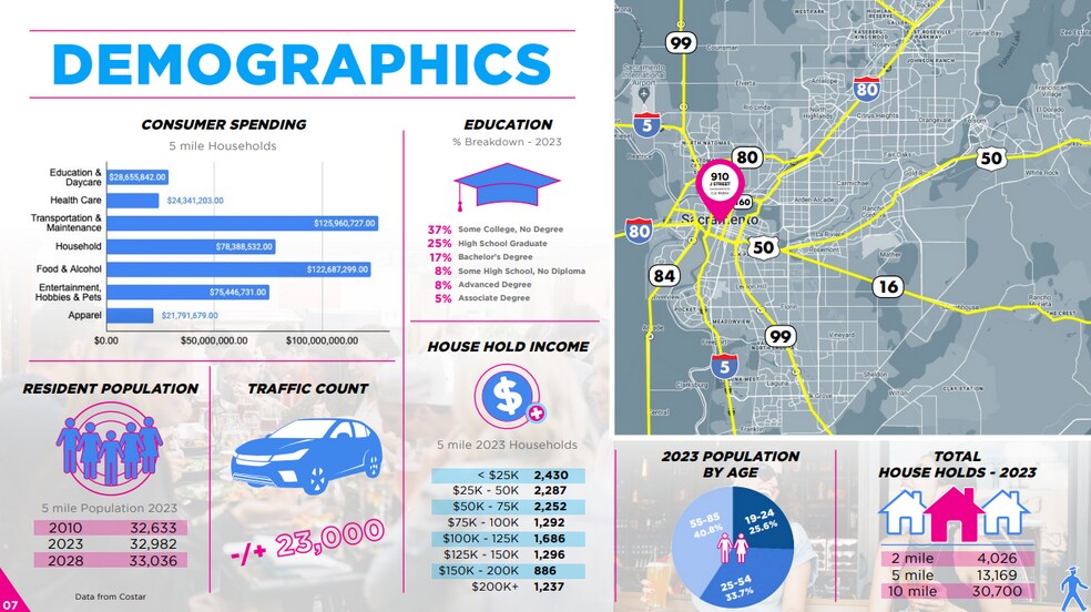 More Photos Of 910 J St, Sacramento Storefront For Sale
