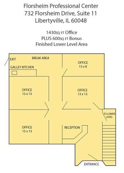 More Photos Of 732 Florsheim Dr, Libertyville Medical For Sale