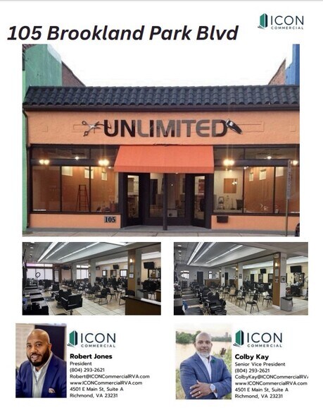 More Photos Of 103-105 W Brookland Park Blvd, Richmond General Retail For Sale