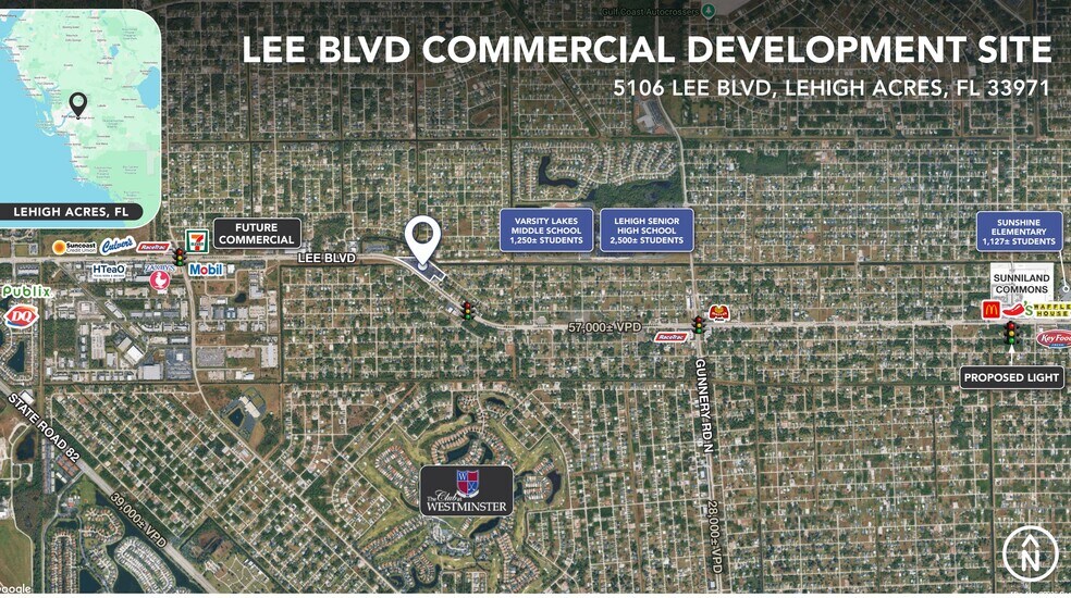 More Photos Of 5106 Lee Blvd, Lehigh Acres Land For Sale