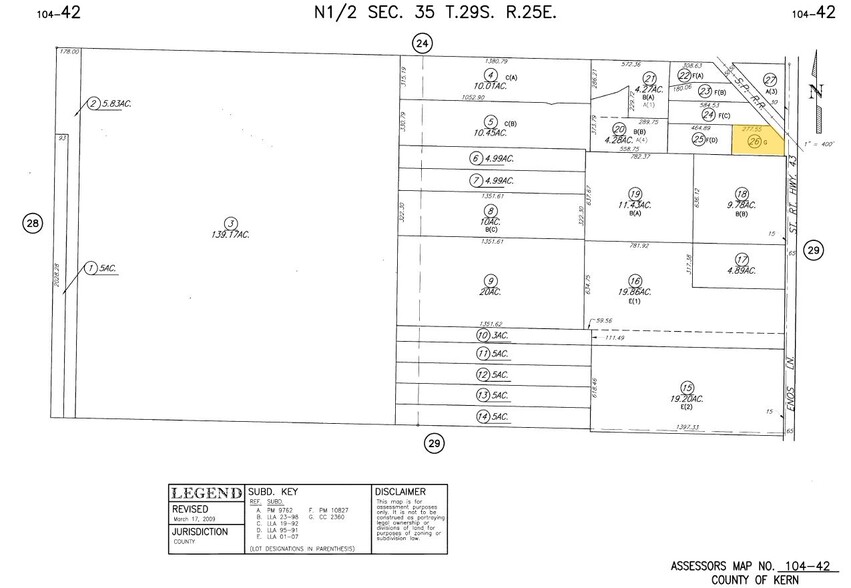 Primary Photo Of 0 Development Ave, Bakersfield Land For Lease