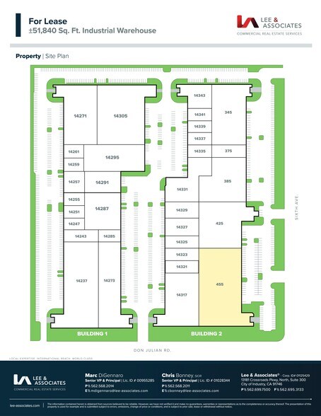 More Photos Of 345-455 S 6th Ave, City Of Industry Distribution For Lease