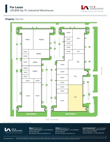 More Photos Of 345-455 S 6th Ave, City of Industry Distribution For Lease