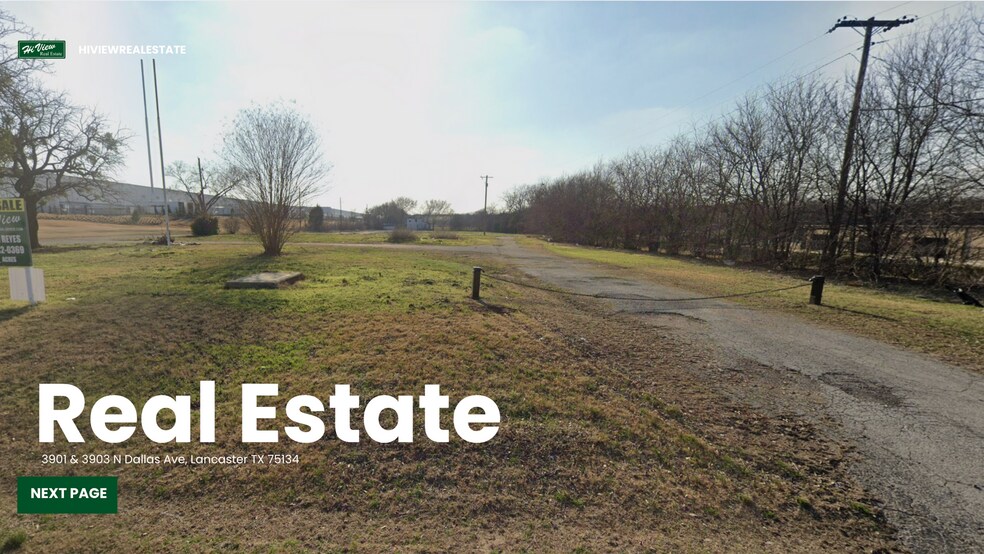 Primary Photo Of 3901 N Dallas Ave, Lancaster Land For Sale