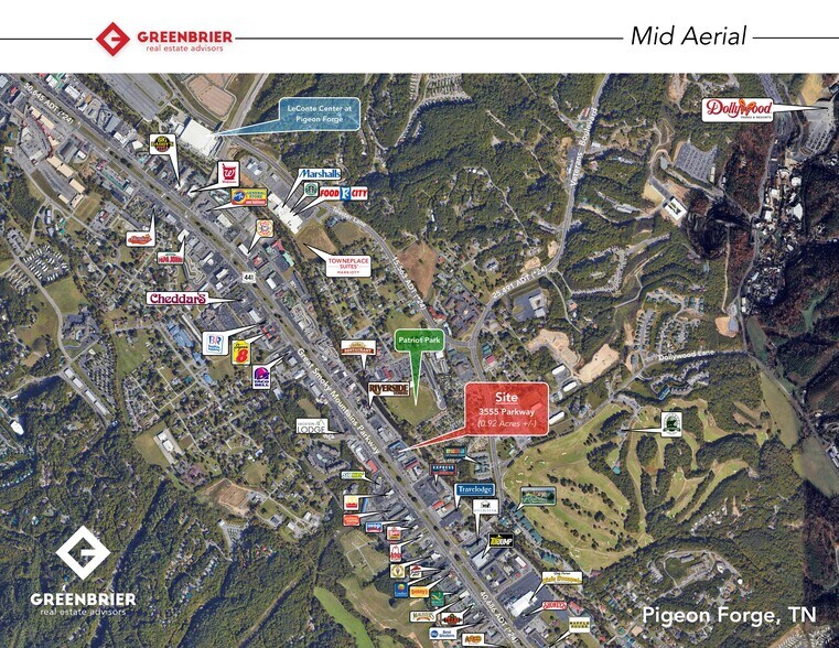 More Photos Of 3545 Parkway, Pigeon Forge Hotel For Sale