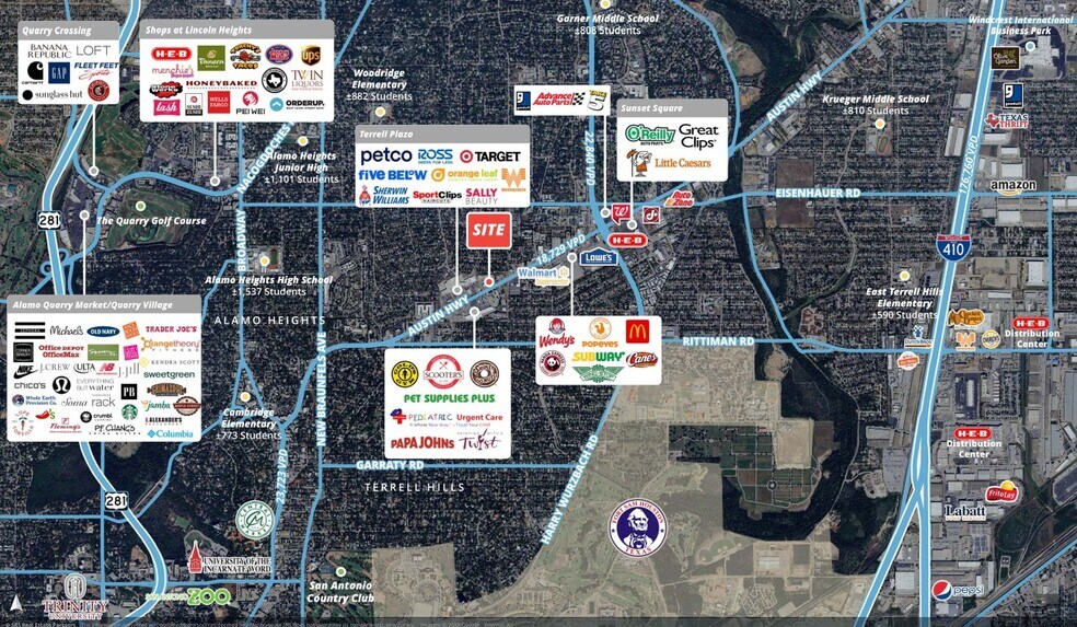 More Photos Of 1253 Austin Hwy, San Antonio Fast Food For Lease