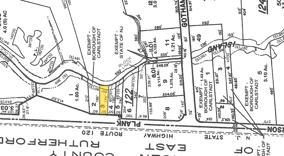 More Photos Of 269 Paterson Plank Rd, Carlstadt Land For Lease