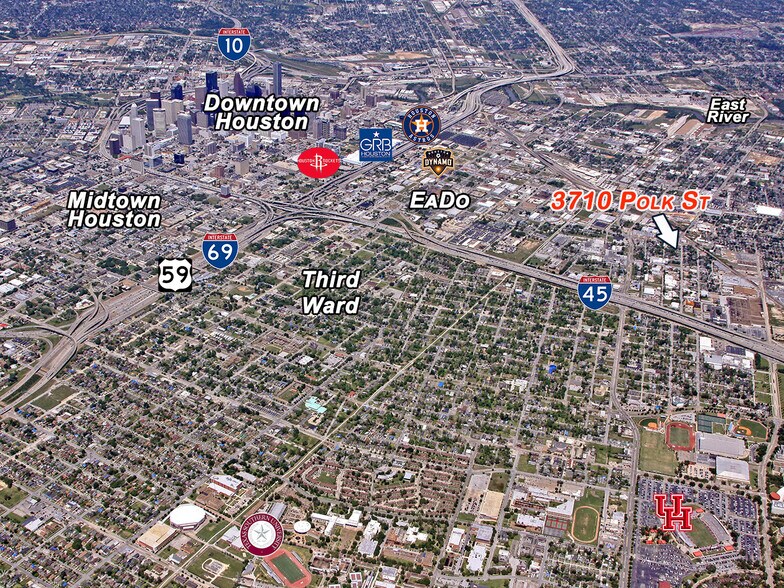 More Photos Of 3710 Polk St, Houston General Retail For Sale