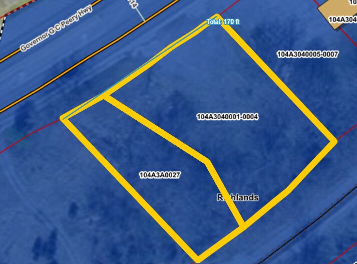 More Photos Of TBD-1 Governor George C Peery Hwy, Richlands Land For Sale