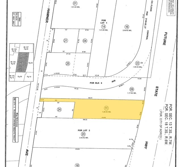 More Photos Of 2259 Hamner Ave, Norco Contractor Storage Yard For Lease
