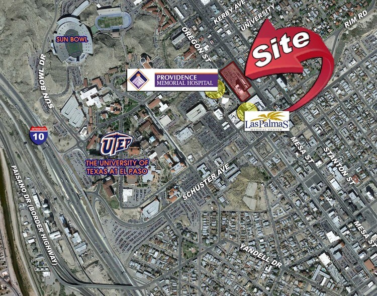 More Photos Of 1900 N Oregon St, El Paso Medical For Lease