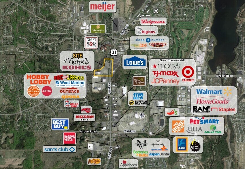 More Photos Of 3301-3315 N US Highway 31 S, Traverse City General Retail For Sale