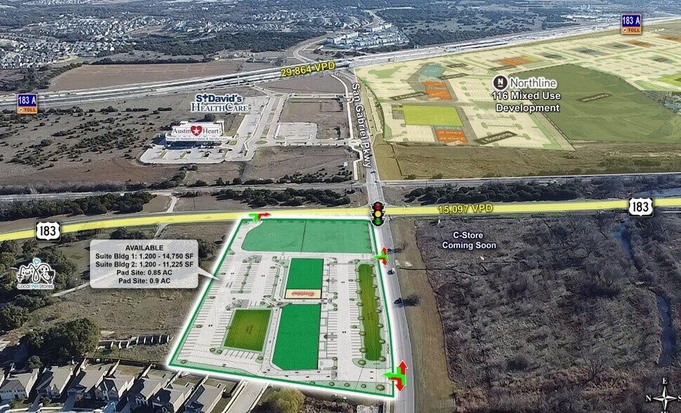 More Photos Of San Gabriel Pkwy & US-183, Leander Land For Sale