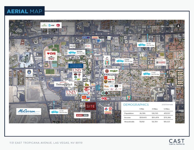 More Photos Of 1131 E Tropicana Ave, Las Vegas Unknown For Lease