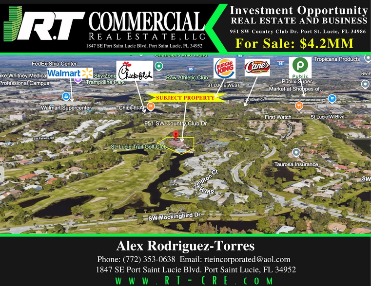 More Photos Of 951 SW Country Club Dr, Port Saint Lucie Restaurant For Sale