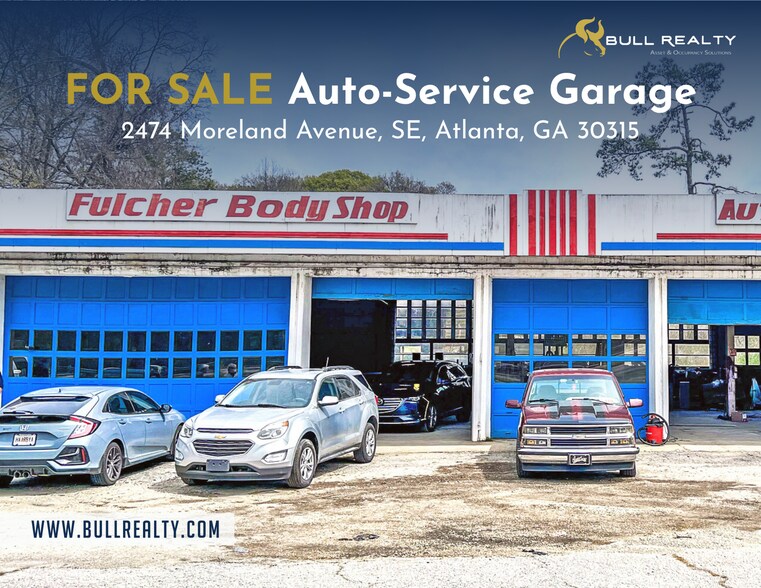 Primary Photo Of 2474 Moreland Ave SE, Atlanta Auto Repair For Sale
