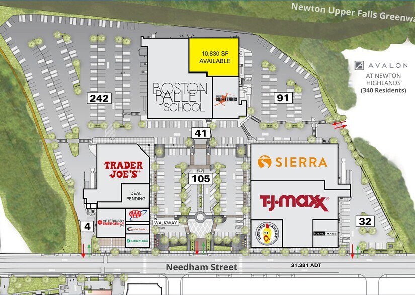 Primary Photo Of 141-165 Needham St, Newton Unknown For Lease