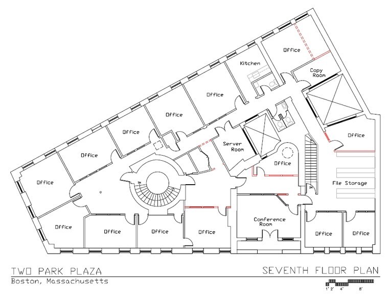 More Photos Of 2 Park Plz, Boston Office For Lease