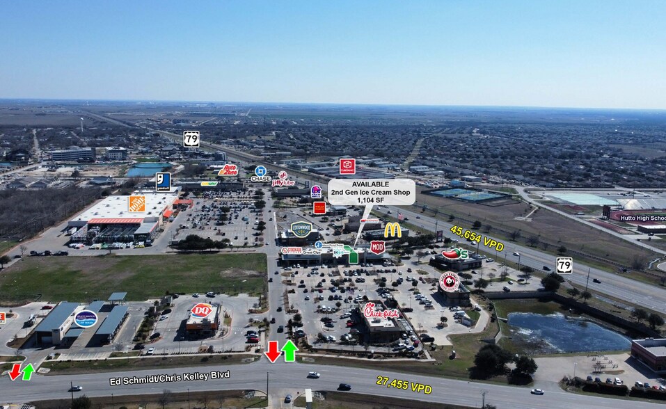 More Photos Of 210 Ed Schmidt Blvd, Hutto Storefront For Lease