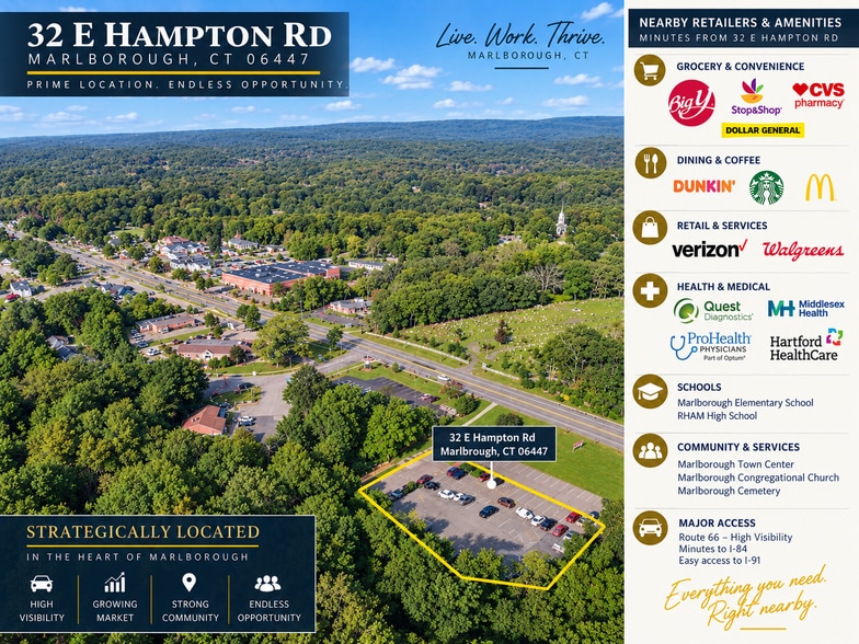 Primary Photo Of 32 E Hampton Rd, Marlborough Freestanding For Lease