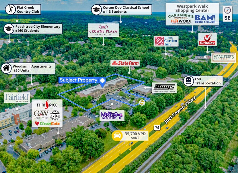 More Photos Of 277 Hwy 74 N, Peachtree City General Retail For Sale