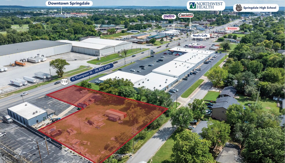 Primary Photo Of 920 N Thompson St, Springdale Land For Sale