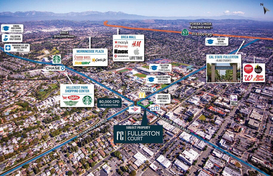 More Photos Of 444 N Harbor Blvd, Fullerton Storefront For Lease