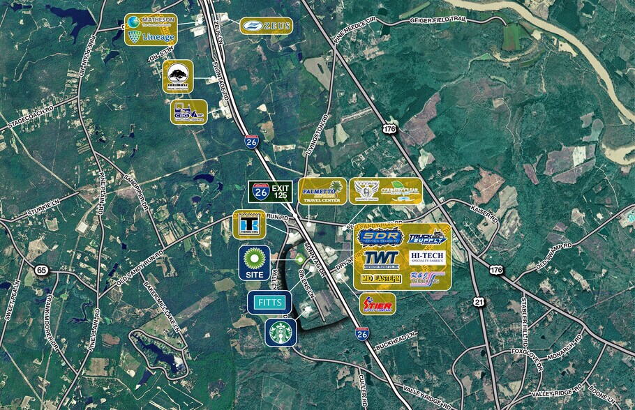 More Photos Of 36 Sirens Ln, Gaston Industrial For Lease