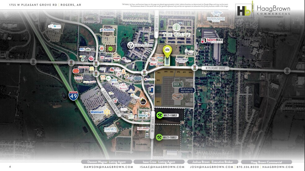 More Photos Of 1755 Pleasant Grove rd, Rogers Land For Lease