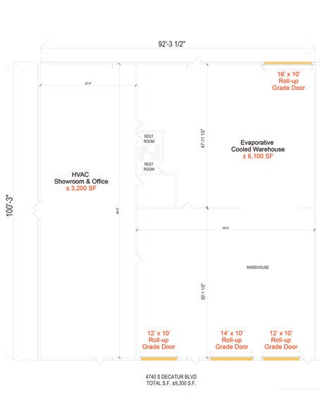 More Photos Of 4740 S Decatur Blvd, Las Vegas Showroom For Lease
