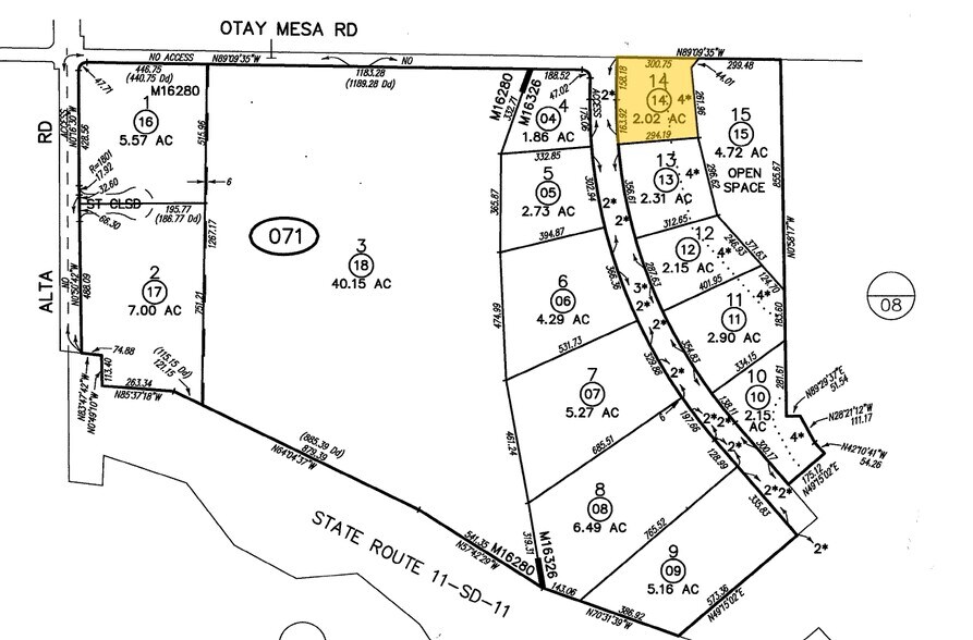 More Photos Of 7622 Paseo De La Fuente, San Diego Land For Sale