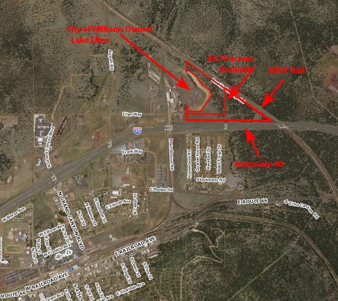 More Photos Of Interstate 40 @ Roundhouse Rd, Williams Land For Sale