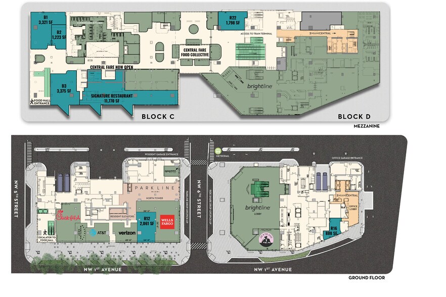 More Photos Of 200-600 NW 1st St, Miami Storefront For Lease