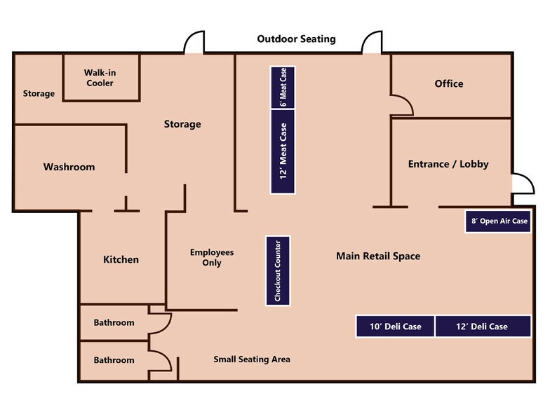 More Photos Of 14 Blue Rock Rd, Millersville Restaurant For Sale