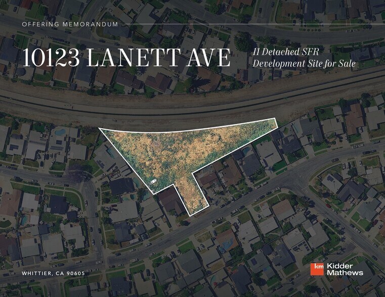 Primary Photo Of 10123 Lanett Ave, Whittier Land For Sale