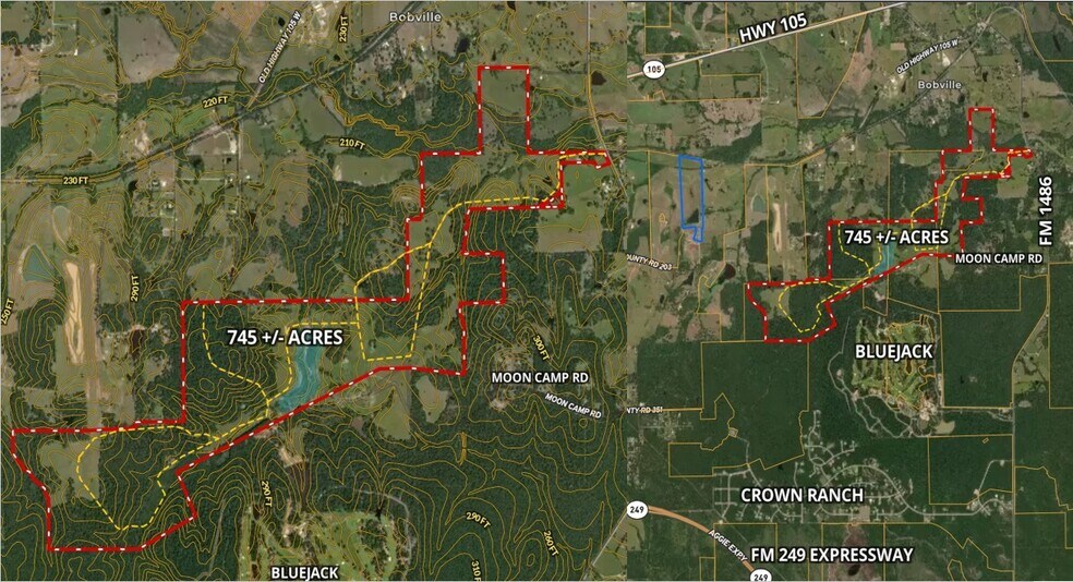 More Photos Of 2268 FM 1486, Montgomery Land For Sale