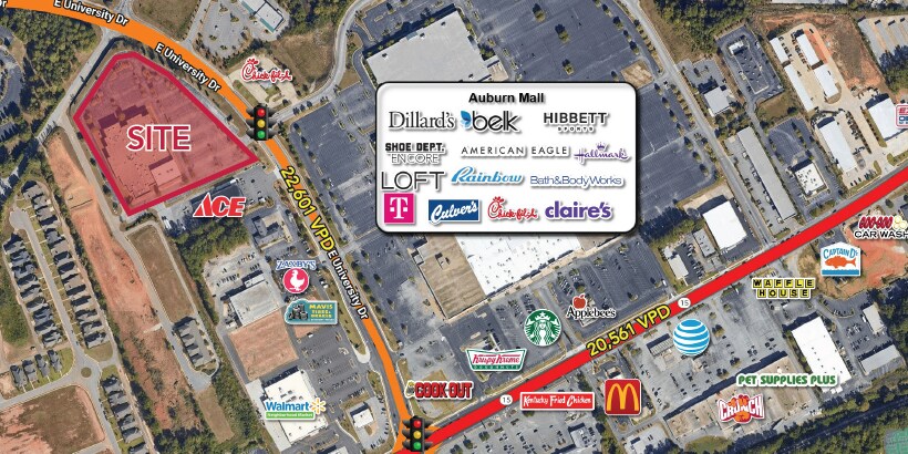 More Photos Of 2111 E University Dr, Auburn Movie Theatre For Lease