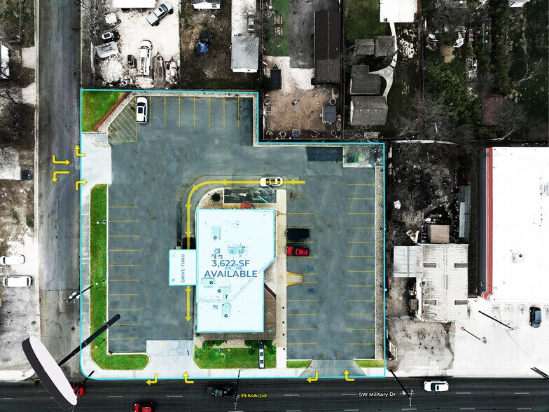 More Photos Of 1633 SW Military Dr, San Antonio Fast Food For Lease