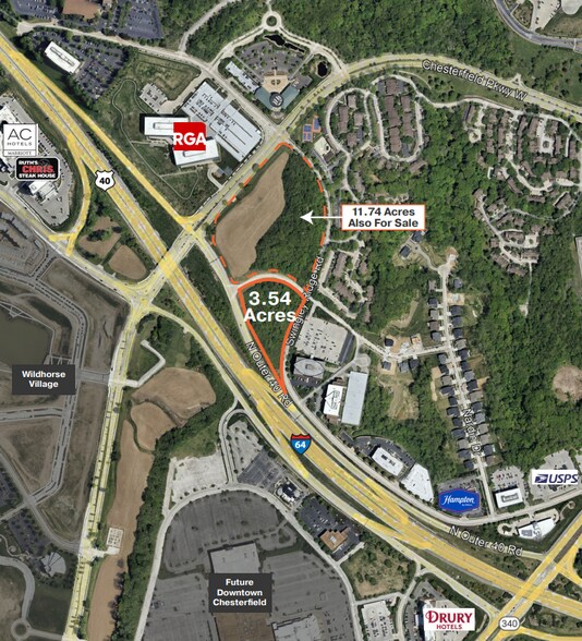 Primary Photo Of 16400 Swingley Ridge Rd, Chesterfield Land For Sale