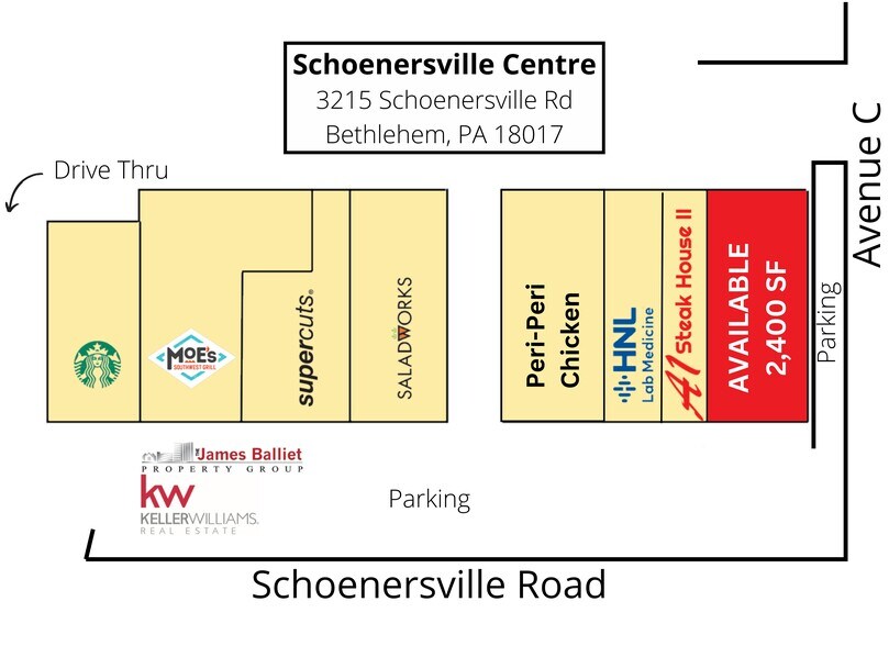 More Photos Of 3209-3221 Schoenersville Rd, Bethlehem Unknown For Lease