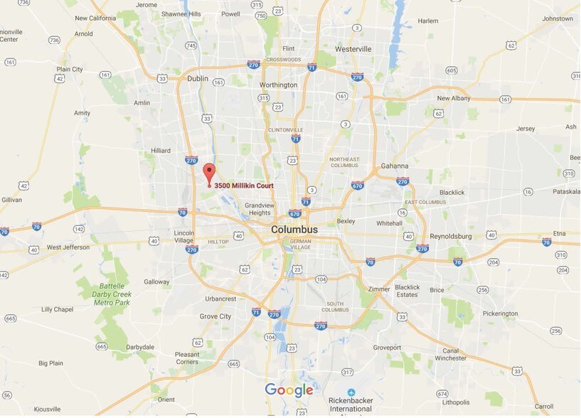 More Photos Of 3500 Millikin Ct, Columbus Light Distribution For Lease