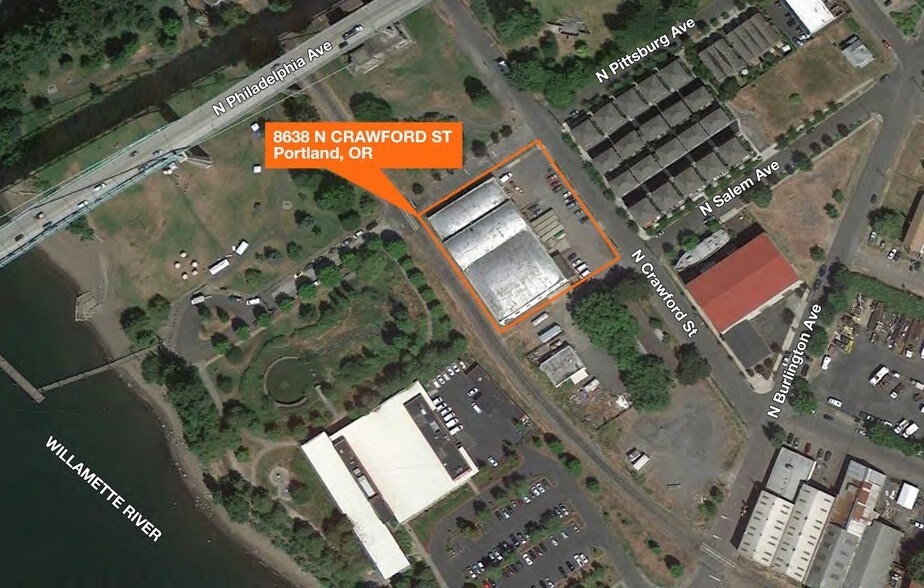 More Photos Of 8638 N Crawford St, Portland Warehouse For Lease
