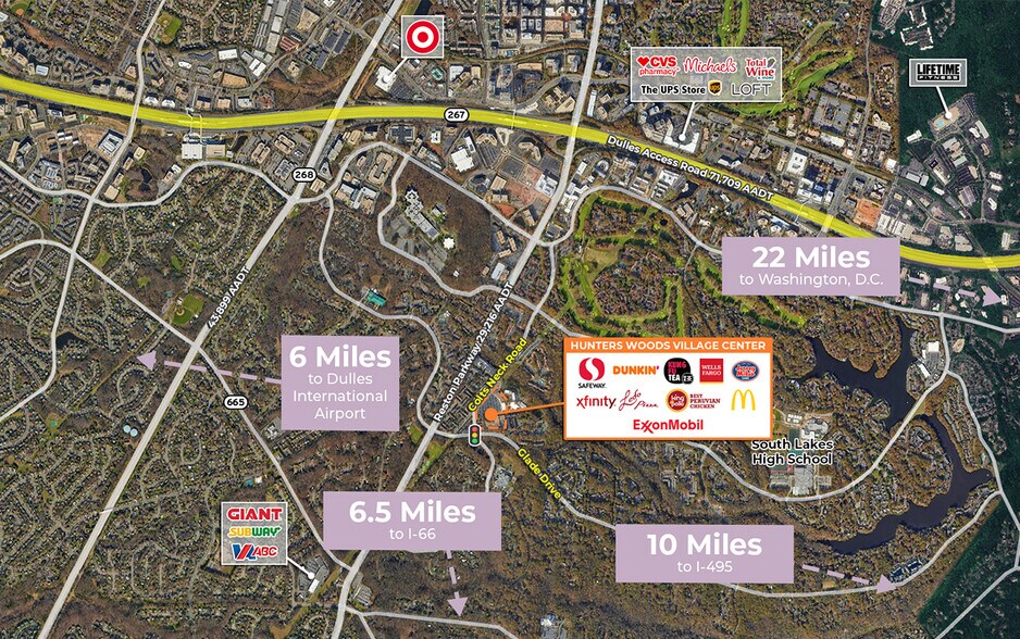 More Photos Of 2204-2280 Hunters Woods Plz, Reston Unknown For Lease