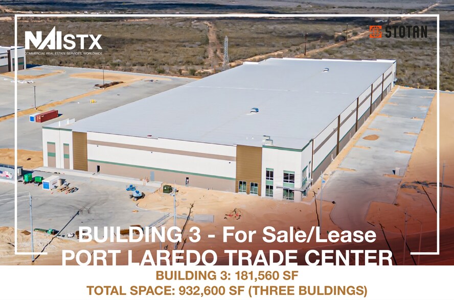 Primary Photo Of 13297 Port Drive, Laredo Warehouse For Sale