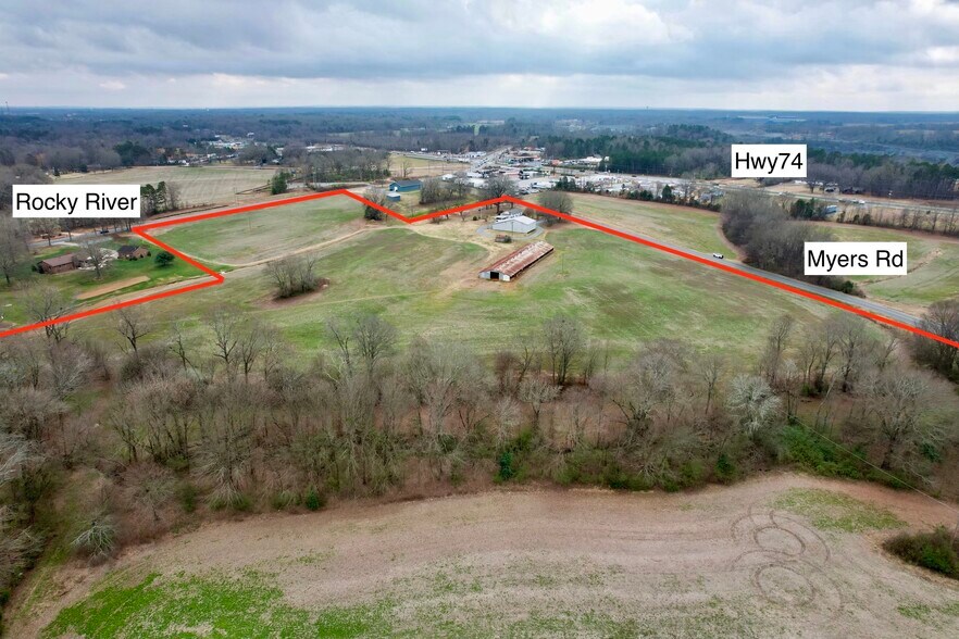More Photos Of Myers & Rocky River Rd, Monroe Land For Sale