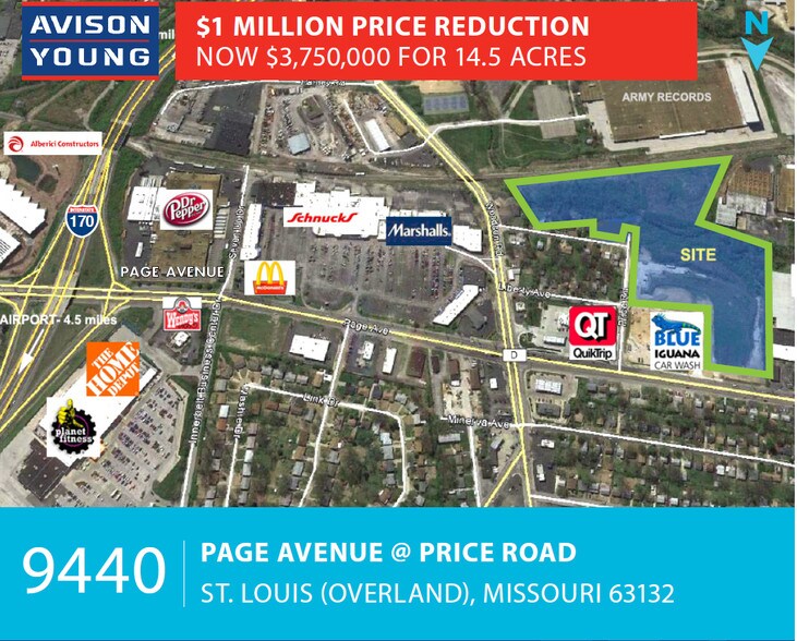 More Photos Of 9440 Page Ave, Saint Louis Land For Lease