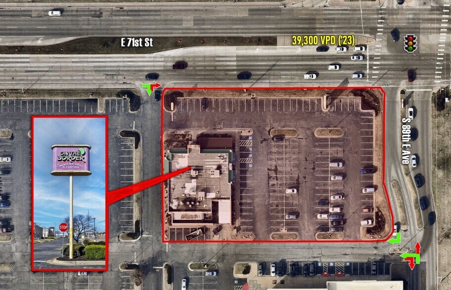 Primary Photo Of 8702 E 71st St, Tulsa Restaurant For Sale