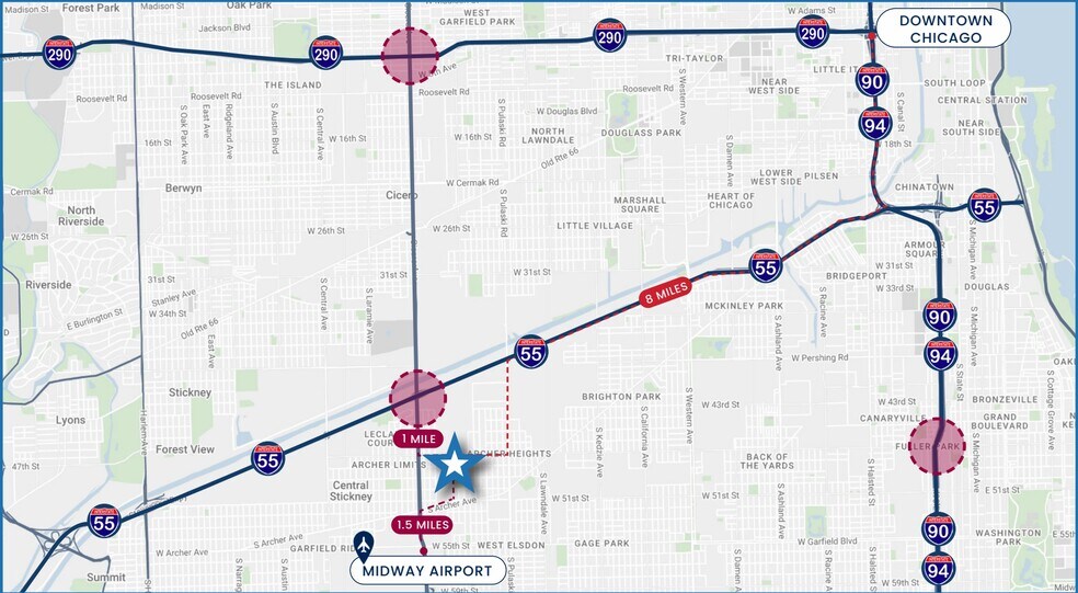 More Photos Of 4850 S Kilbourn Ave, Chicago Manufacturing For Lease