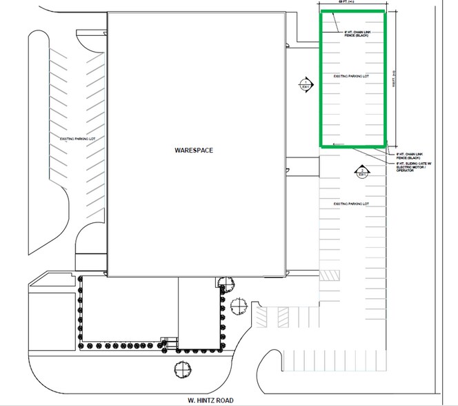 More Photos Of 301 W Hintz Rd, Wheeling Parking Lot For Lease